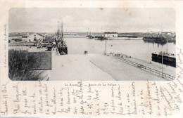 17........CHARENTE MARITIME.........LA ROCHELLE...BASSIN DE LA PALLICE....DOS AV 1900.... - La Rochelle