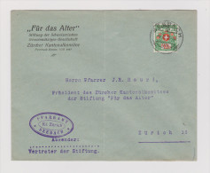 Heimat ZHS Zürich Seebach 1928-03-06 Portofreiheit-Brief Gr#928 - Vrijstelling Van Portkosten