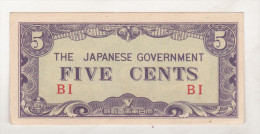 Burma 5 Cents (1942) , Pick 10a - Sonstige – Asien