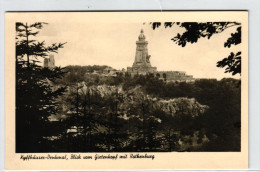 Kyffhäuser - Denkmal - Blick Vom Gietenkopf Mit Rothenburg - Kyffhäuser