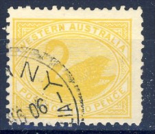 ##K2616. Western Australia 1905. Michel 63A. Perf.: 12½ X 12 3/4. WM 6 Horizontal. Cancelled - Used Stamps