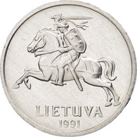 Monnaie, Lithuania, Centas, 1991, FDC, Aluminium, KM:85 - Litouwen