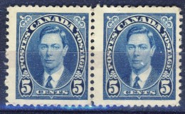 ##K2636. Canada 1937. Michel 201 In Pair. MNH(**) - Nuovi