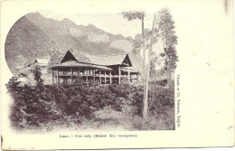 LAOS   UNE    SALA    MAISON  DES  VOYAGEURS ( LIRE  TEXTE  AU  DOS) - Laos