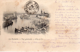 17........CHARENTE MARITIME.........LA ROCHELLE....VUE GENERALE.....DOS AV 1900... - La Rochelle