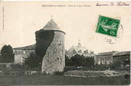 55. Montiers En Saulx. Tour Du Vieux Chateau - Montiers Sur Saulx