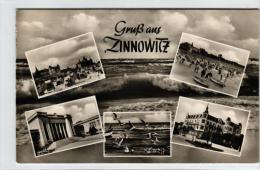 Usedom - Gruß Aus Zinnowitz - Mehrbildkarte DDR - Zinnowitz