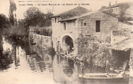 17........CHARENTE MARITIME...... PONS...LE VIEUX MOULIN ET LES BORDS DE LA SEUGNE.... - Pons