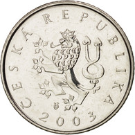 Monnaie, République Tchèque, Koruna, 2003, FDC, Nickel Plated Steel, KM:7 - Tchéquie
