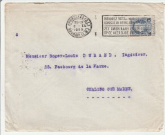 Perforé BO Sur Lettre Bruxelles 1925 - Perfint - 3 Scans Recto-verso - 1909-34