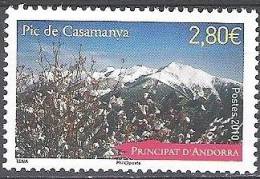 Andorre Français 2010 Michel 710 Neuf ** Cote (2010) 9.00 Euro Pic De Casamanya - Unused Stamps