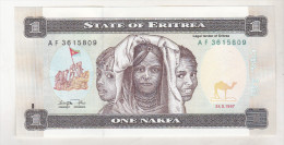 Eritrea 1 Nafka 1997 Unc - Eritrea