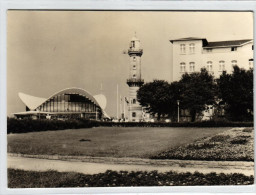 Rostock - Warnemünde - Erholungsheim Meer Des Friedens, Gaststätte Teepott Und Leuchtturm - Rostock