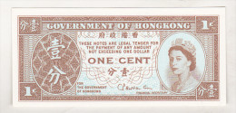 Hong Kong 1 Cent 1971-1981 Unc , Pick 325b - Hong Kong