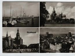 Stralsund - Hafen - Marienkirche Und Ortsübersicht - Stralsund