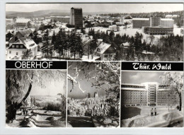 Oberhof - Mehrbildkarte DDR - Winter - Oberhof