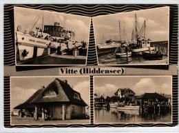 Hiddensee - Vitte - Mehrbildkarte DDR - Rügen - Hiddensee