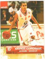 Carte Postale Basket - Elan Chalon - Proa - Xavier Corosine - Baloncesto