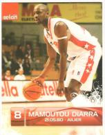Carte Postale Basket - Elan Chalon - Proa - Mamoutou Diarra - Sharks Antibes - Basket-ball