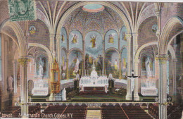 NEW YORK ST. BERNARD'S CHURCH COBOES 1908 - Kerken