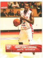 Carte Postale Basket - Elan Chalon - Proa - Willem Laure - Baloncesto