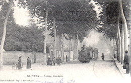 17........CHARENTE MARITIME...SAINTES...AVENUE GAMBETTA   .... - Saintes