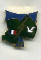 Insigne Du 28é Rgt De Transmission,opex Turquoise,rwanda 1994__100 Exemplaire - Heer