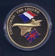 Concorde . The Legend Medaille  .32g .40mm - Unclassified