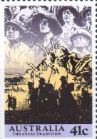 Australia 1990 The Anzac Tradition 41c At The Front MNH - Ungebraucht