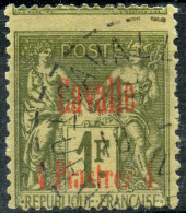 Cavale (1893) N 8 (o) Piquage A Cheval - Usados