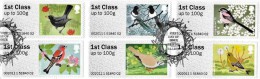 GB  Post & Go - Birds Nr 2 - 24/01/2011 - VERY FINE USED - On Piece - Post & Go Stamps