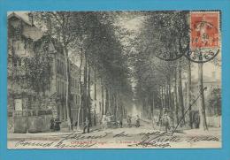 CPA L'avenue De La Gare CHARMES 88 - Charmes