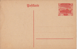 MINE, SAARGEBIET, PC STATIONERY, ENTIER POSTAL, P9, UNUSED, GERMANY - Lettres & Documents