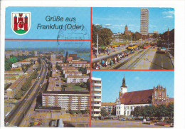 PK-CP Deutschland - "DDR", Frankfurt Oder, Gebraucht, Siehe Bilder! - *) - Frankfurt A. D. Oder