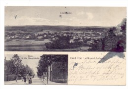 5204 LOHMAR, Hauptstrasse, Panorama, Kl. Tintenfleck, Bahnpost Siegburg - Siegburg