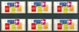 Israel MACHINE LABELS - DOARMAT - 2004, Telecomunication, Mint Condition - Franking Labels