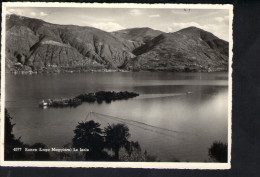 N2298 RONCO, LE ISOLE - LAGO MAGGIORE - TESSIN, TICINO - VIAGGIATA 1960 - Ronco Sopra Ascona