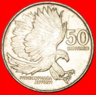 § EAGLE: PHILIPPINES ★ 50 SENTIMO 1986! LOW START★NO RESERVE! - Filippine