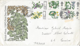 WEST NORWOOD 24 Avril 1967 FDC Sur Série De 6 Timbres Fleurs - Non Classificati