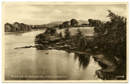 CASTLE DOUGLAS : RIVER DEE AT GLENLOCHAR - Kirkcudbrightshire