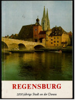 Kleine Broschüre / Heft : Regensburg  -  Mit Stadtführer Und Übersichtskarte  -  Von 1973 - Bayern