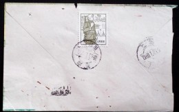 CHINA CHINE CINA  OLD COVER 1960 HUNAN HENGYANG TO SHANGHAI  WITH STAMP 8C - Lettres & Documents