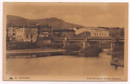 64 - BÉHOBIE - Pont Frontière France-Espagne - Ed. CAP N° 91 - Tampon "Pont International" - Urrugne