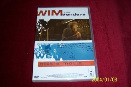 WIM PAR WENDERS  °°  NICK'S MOVIE - Dokumentarfilme