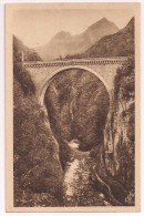 65 - SAINT-SAUVEUR - Le Pont Napoléon - Ed. Pyrénées-Océan - Labouche N° 32 - Tampon 29 JUIL 1953 - Luz Saint Sauveur