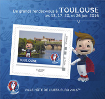 France 2016 - Collector "Euro Foot" (ville Hôte Toulouse) - Collectors