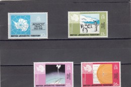 Territorio Antartico Britanico Nº 101 Al 104 - Unused Stamps