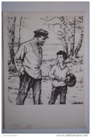 GRIBNIKI By Zhukov -  Mushroom - Old USSR Postcard - - Champignon 1969 - Lenin - Pilze