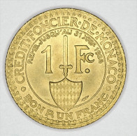 Monaco 1 Franc 1924 UNC - 1922-1949 Louis II.