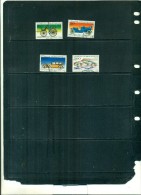 TURQUIE 100 AUTOMOBILE 4 VAL OBLITERES - Used Stamps